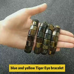 Bracelet de guérison blue & yellow tiger’s eye energy