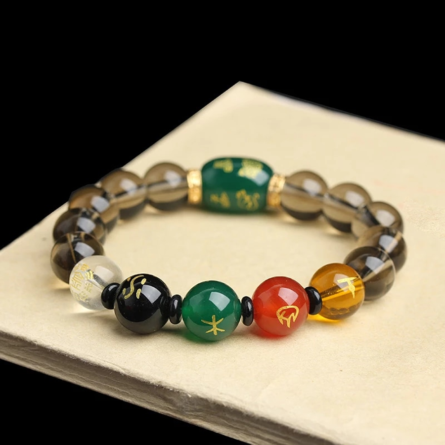 
                  
                    The Five Elements Beads Dragon Zodiac Lucky Bracelet
                  
                