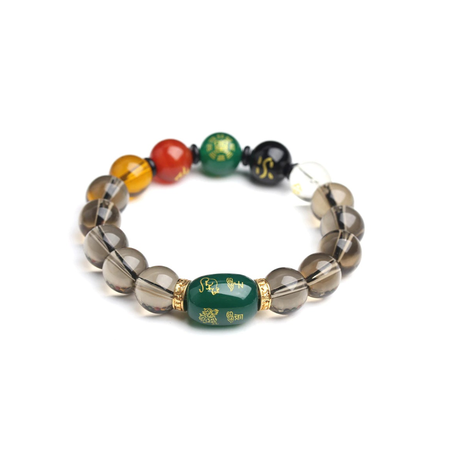 The Five Elements Beads Dragon Zodiac Lucky Bracelet